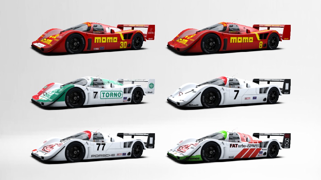 Porsche 962C Joest Racing #9 カーボンエディション Porsche 962 C Team Joest - Store - RaceRoom Racing Experience